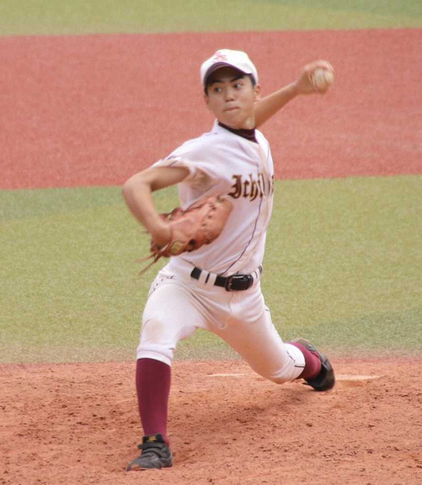 ＜市川・千葉麗明＞3安打完封に決勝打と投打に活躍した市川のエース加来