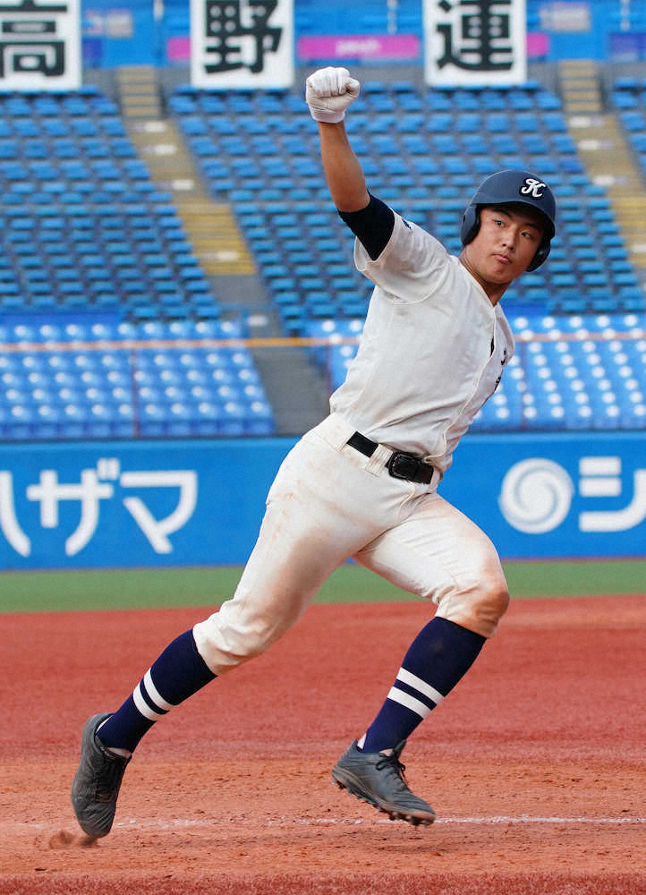 【西東京】9回サヨナラ満塁弾で早実に劇勝！4番の宮崎「最高のバッティングができました」