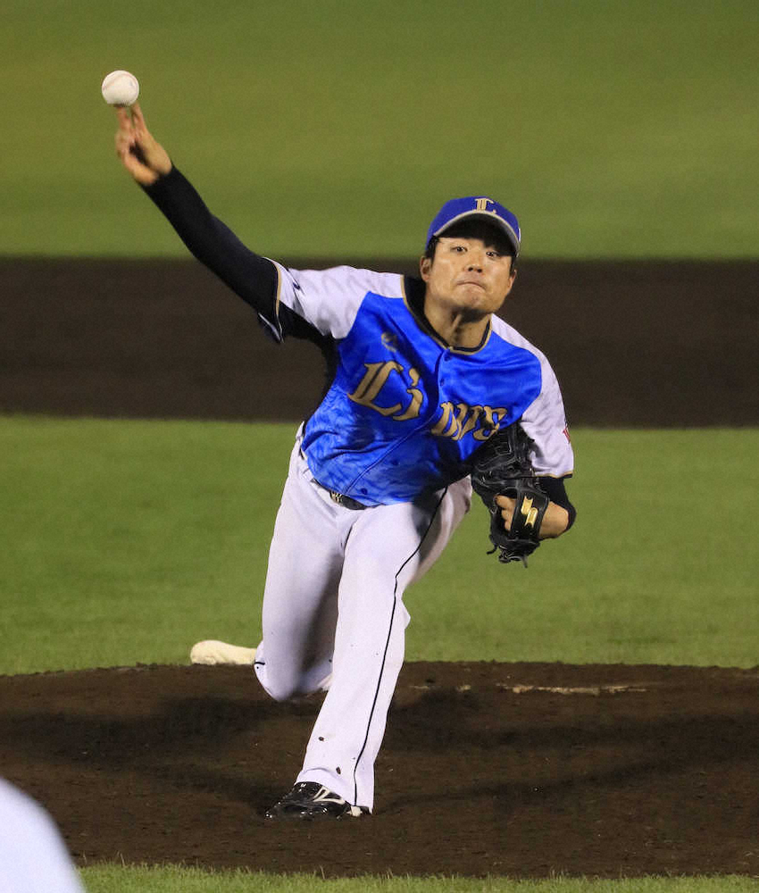 西武・松本航、新人最多タイ5勝目　6回1失点で3位浮上貢献