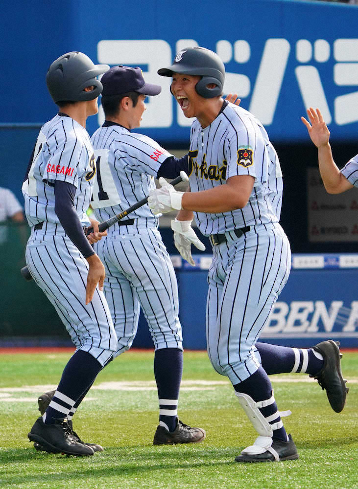 【神奈川】東海大相模　2年生活躍で決勝進出　全国制覇以来4年ぶりへあと1つ