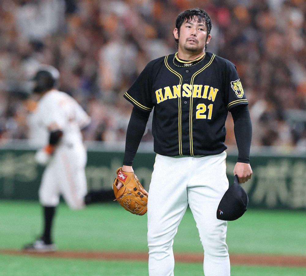 阪神・岩田、初回に悪夢…自己ワースト7失点、ゲレーロに満塁弾