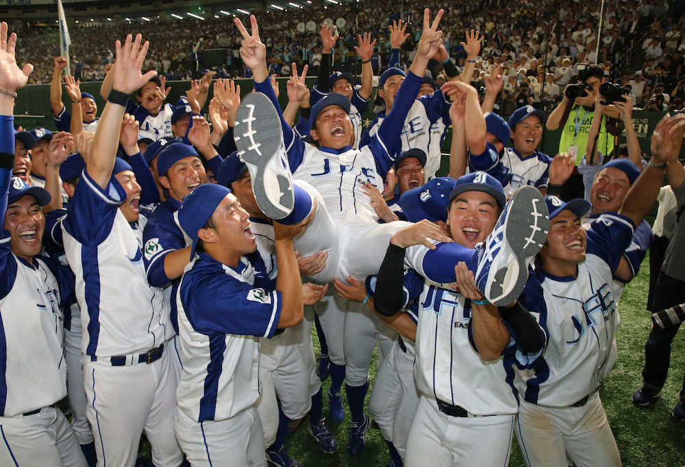 都市対抗初V、JFE東日本・落合監督の「社会人野球振興への地道な取り組み」