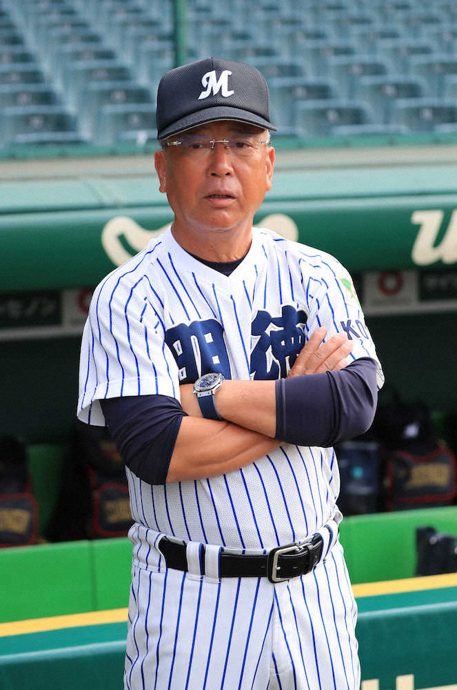 明徳義塾が甲子園練習　馬淵監督、明石商とは「絶対やりたくない」