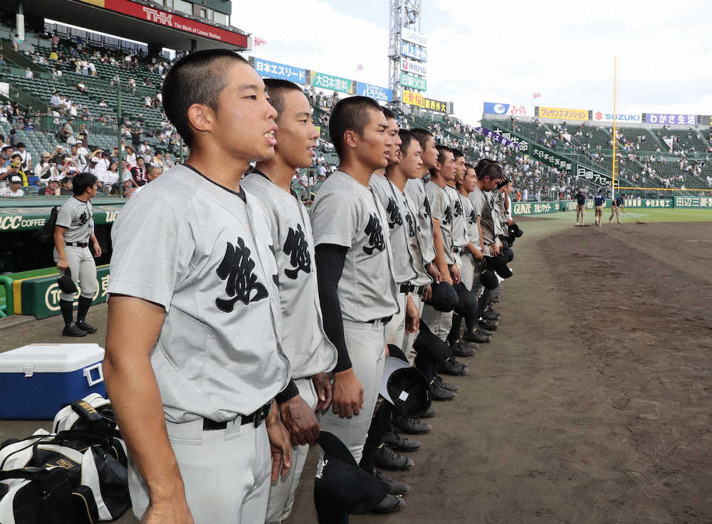 【画像・写真】熊本工　1点差詰め寄るも惜敗…青山捕手、相手の隙のない走塁に「守りづらかった」