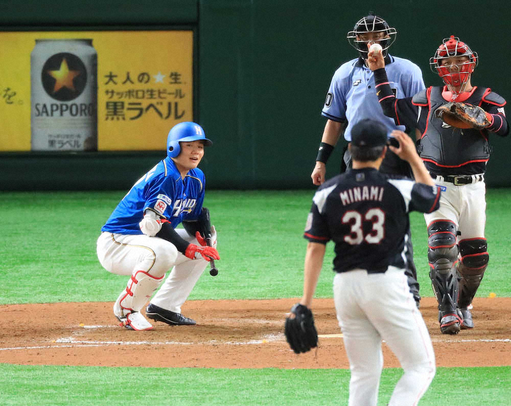 日本ハム9連敗で5位転落　8月1勝12敗　清宮は4タコ3三振