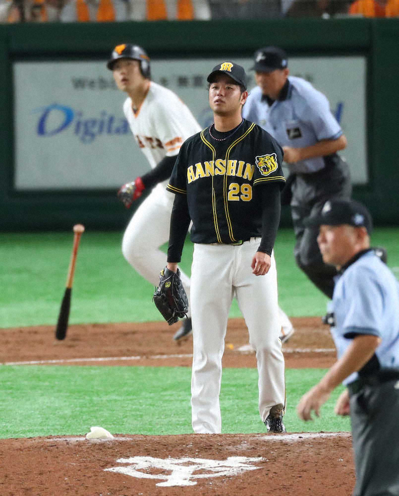 阪神先発・高橋遥　巨人相手に7回2失点も援護なく…登板5試合連続勝ち星なし