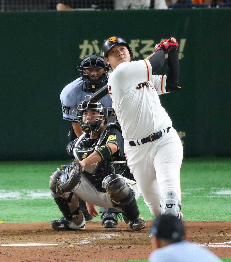 【画像・写真】巨人セ最速60勝到達！岡本が逆転V弾　桜井は気迫の虎退治　自己最多125球で7勝目