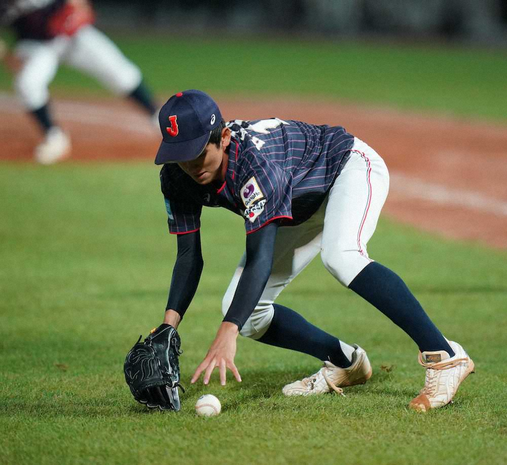 【画像・写真】U18侍、延長10回タイブレークで痛恨ミス　永田監督「厳しい試合だった」