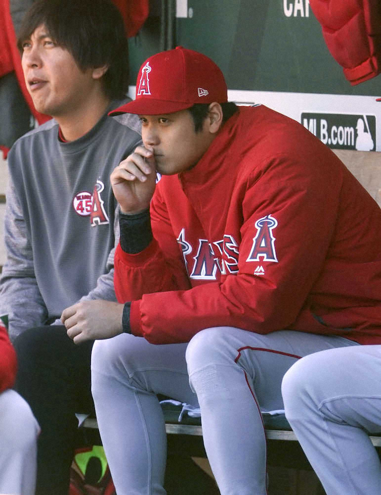 大谷13戦ぶり欠場　最近10試合で16三振　規定打席到達に暗雲