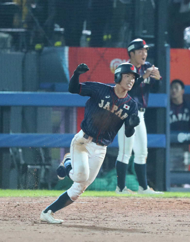 U18侍、2度リードも…　代打で先制打の熊田「準備はしていた」