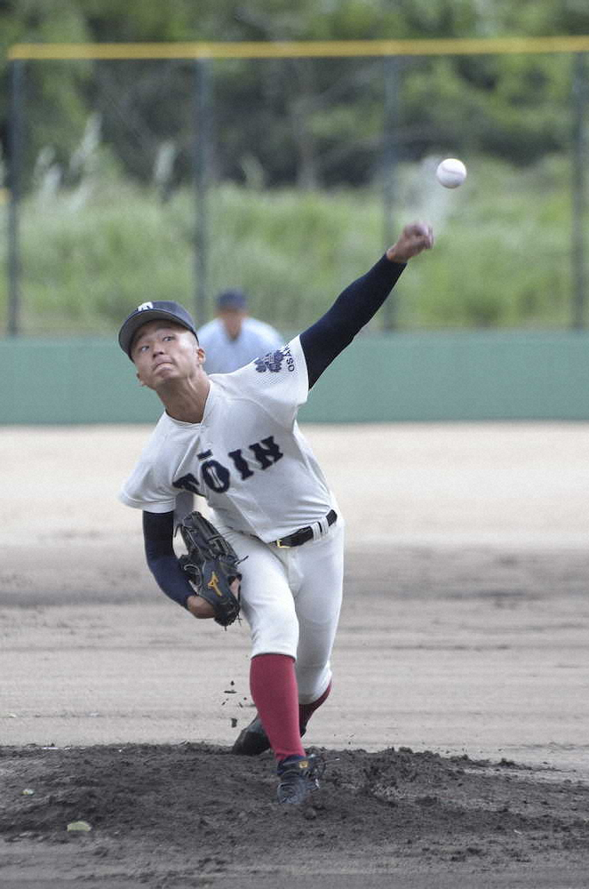 大阪桐蔭、16強　エース左腕・藤江、投打で活躍「桐蔭の“1”になるために来た」