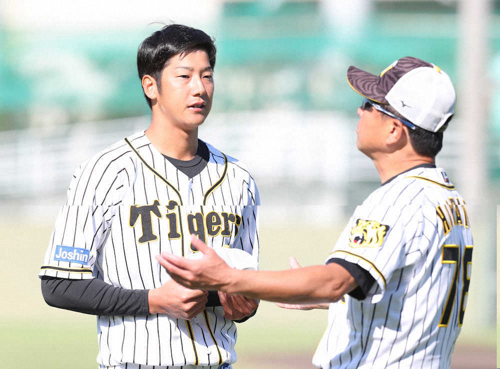 【画像・写真】26日引退試合の阪神・横田　ウオーミングアップで「栄光の架橋」流れ感無量