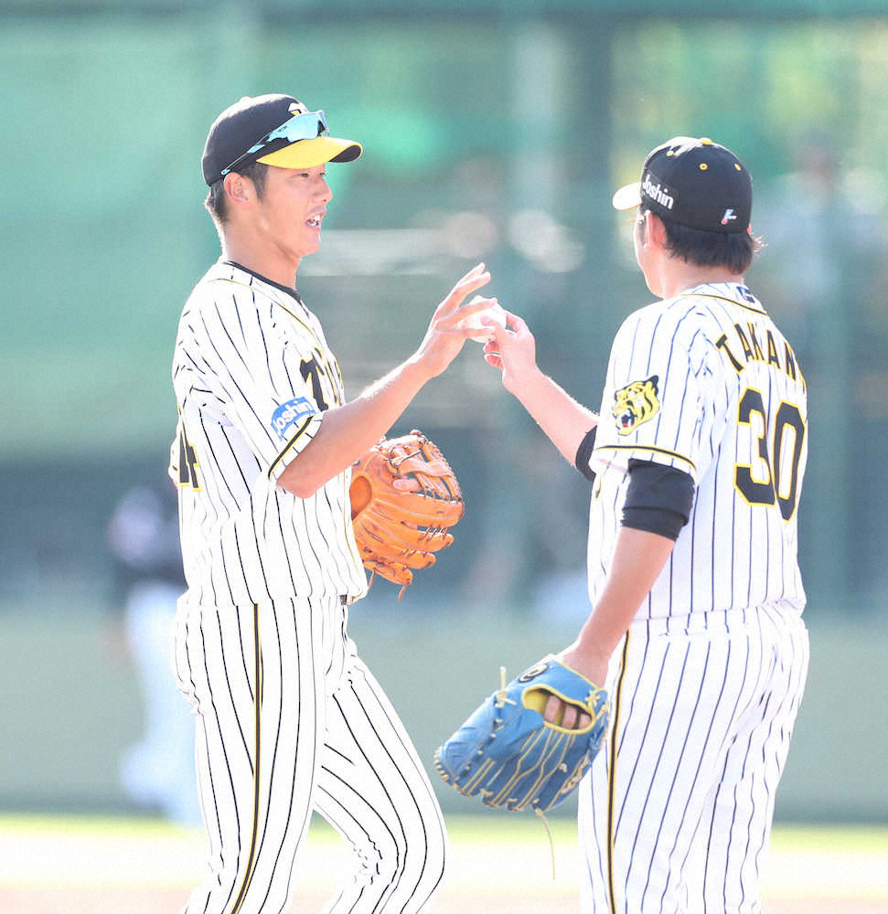 【画像・写真】阪神・横田　引退試合で好守「前に行けた…神様が押してくれたのかな」