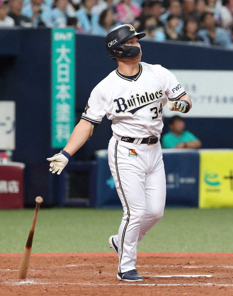 オリックス　吉田正　29号弾も初の首位打者は「ちょっと厳しく」