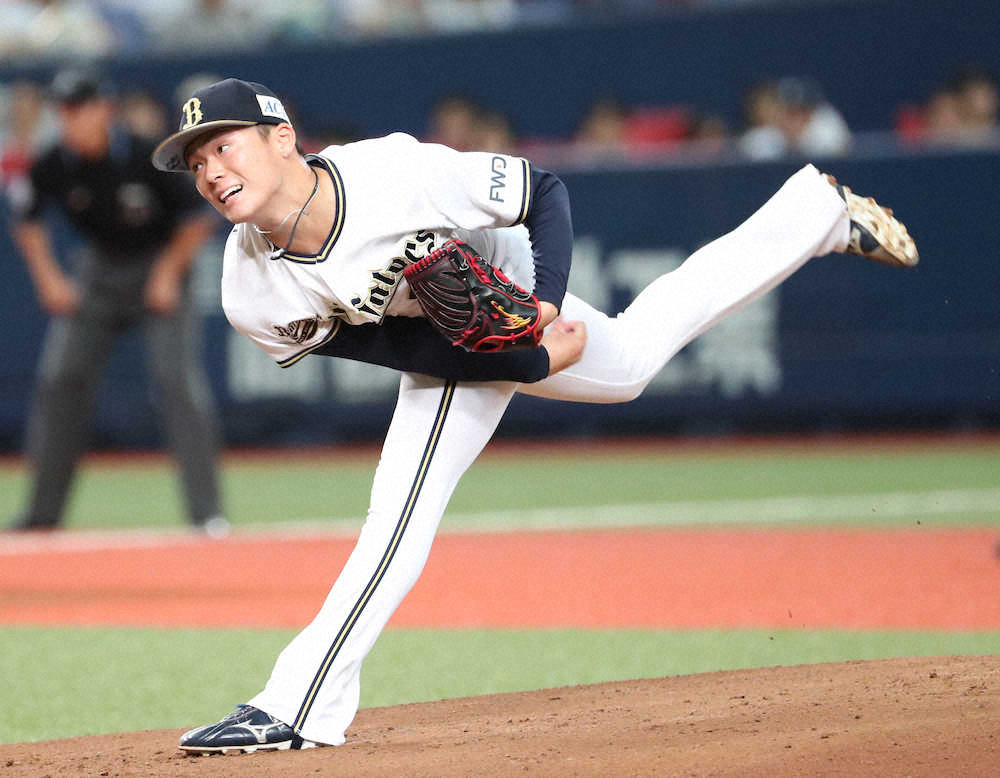 オリックス・山本　6回1失点、規定投球回に達し最優秀防御率のタイトル確定