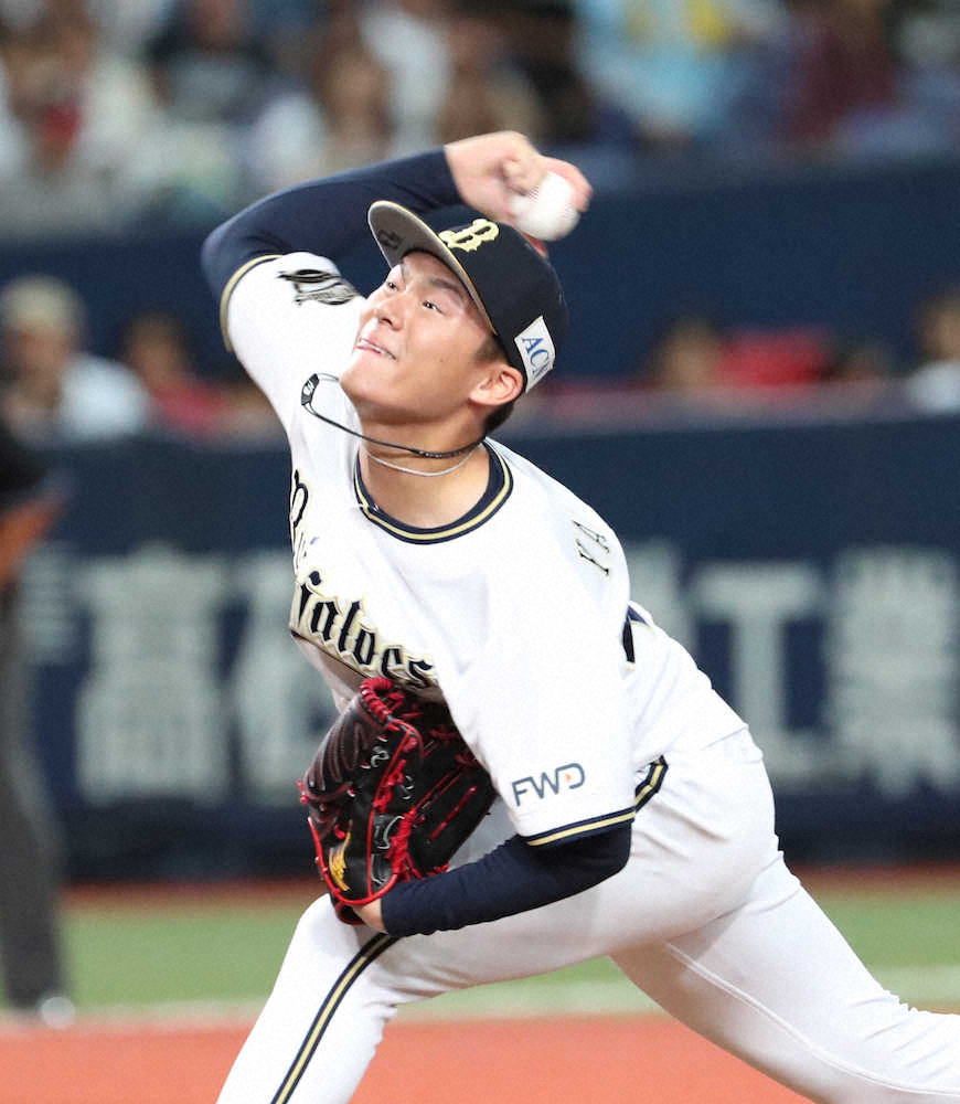 【画像・写真】オリックス・山本　6回1失点、規定投球回に達し最優秀防御率のタイトル確定