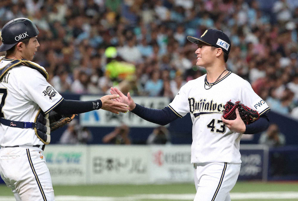 オリックス・山本　規定投球回達し最優秀防御率のタイトル！「自分の投球できた」