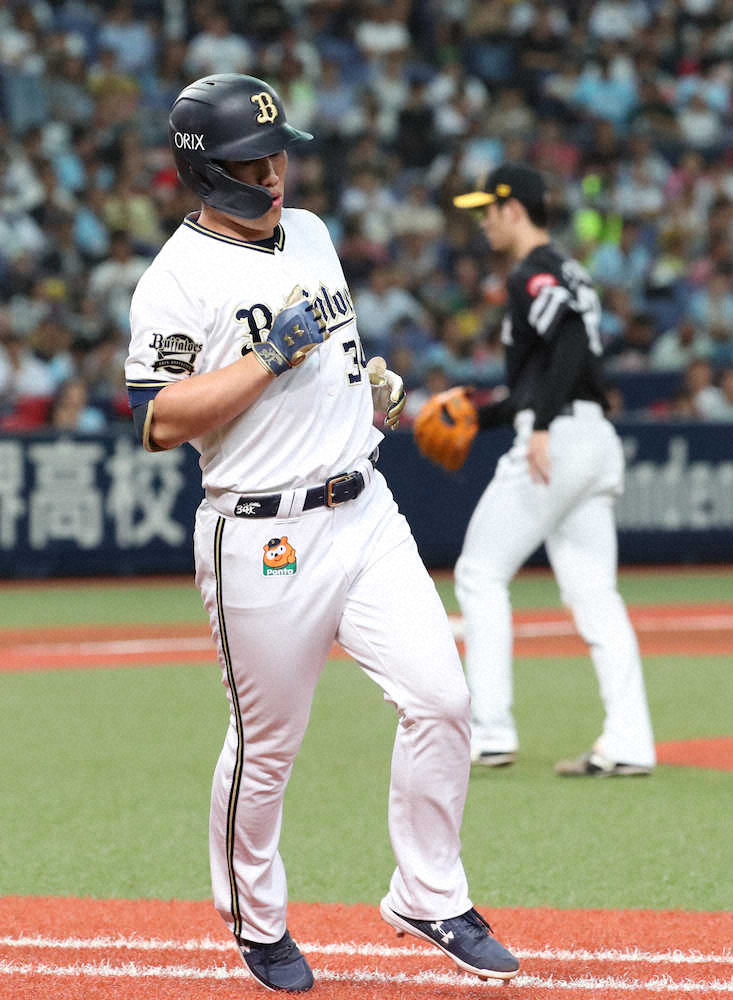 【画像・写真】オリックス・吉田正　3打数1安打、打率・322で初の首位打者に届かず