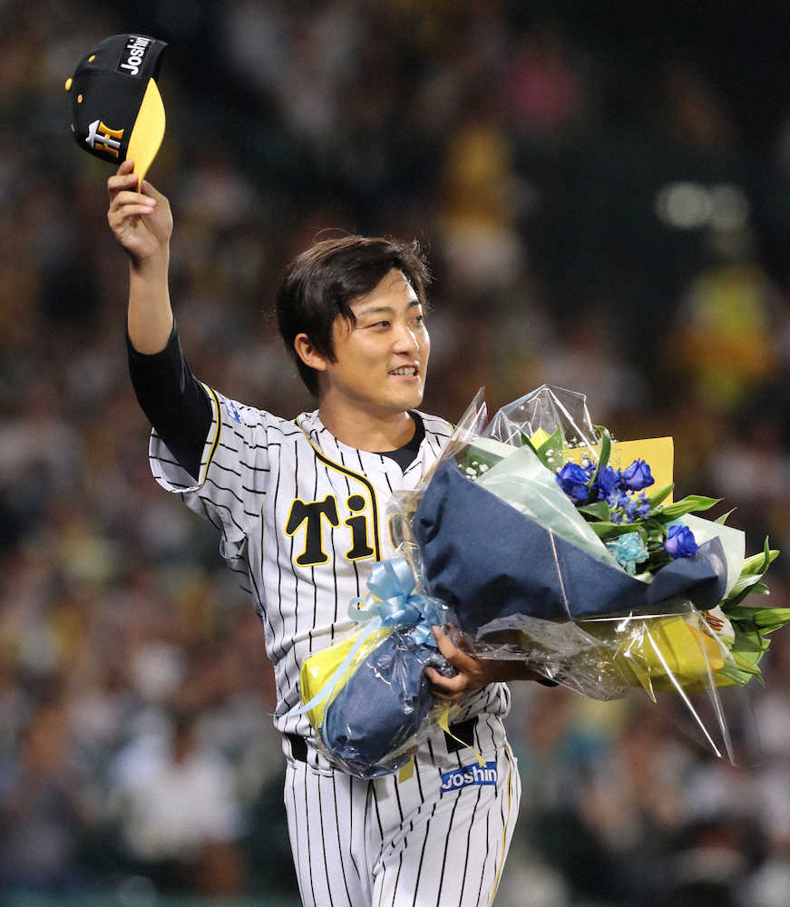 阪神　引退の高橋聡　オール直球で別れ「大事な試合　ありがたい」