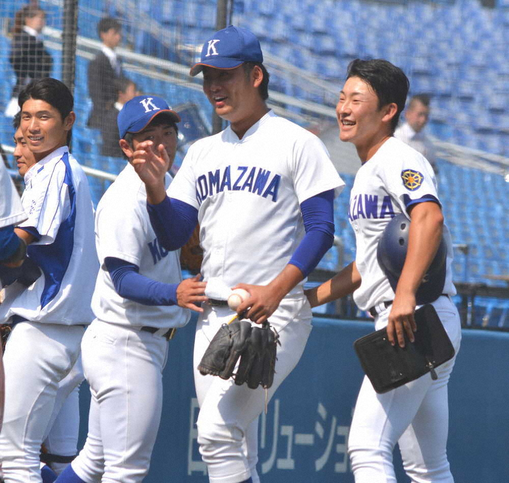 駒大　タイブレーク東洋大に競り勝つ