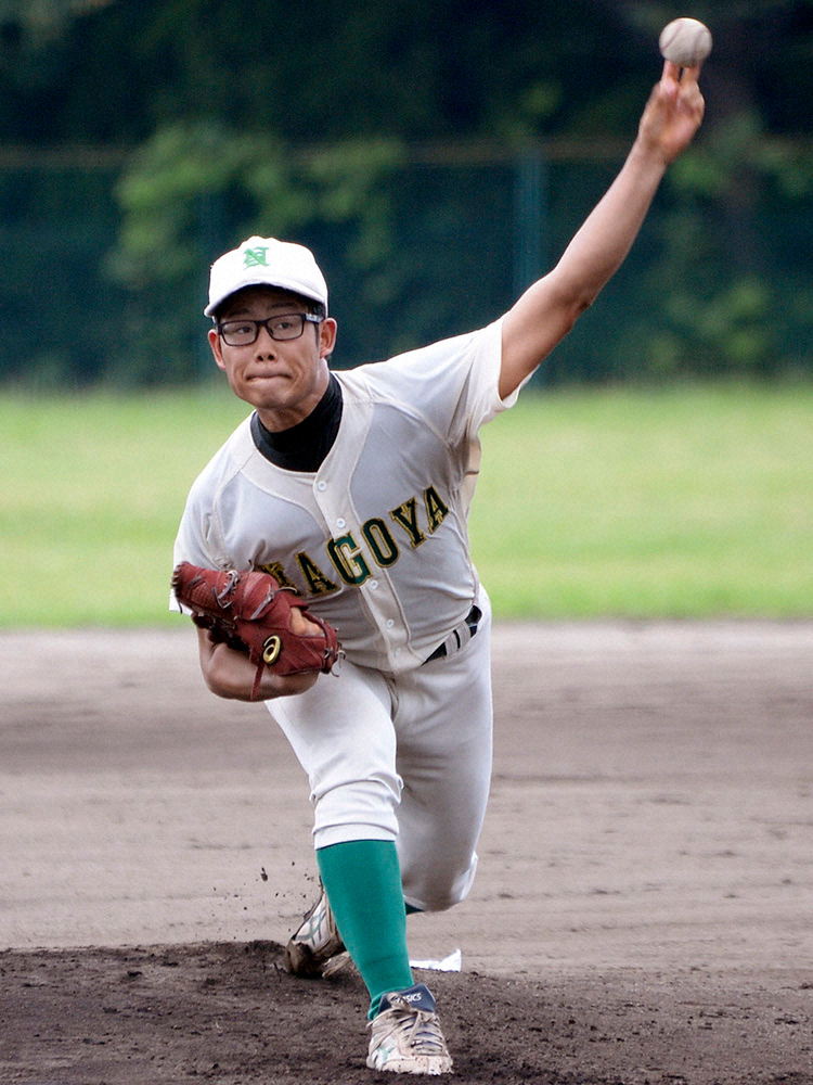 最速148キロの異色左腕・松田、高校時代はバレー部　名大初のプロ入り目指す「国立の星」