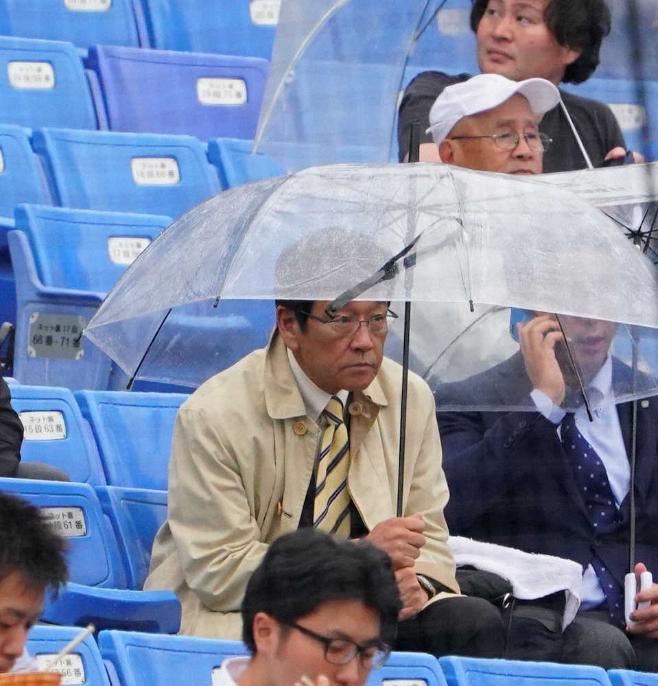 日本ハム・栗山監督が六大ドラフト候補視察　慶大・柳町評価「ボールの捉え方がうまい」