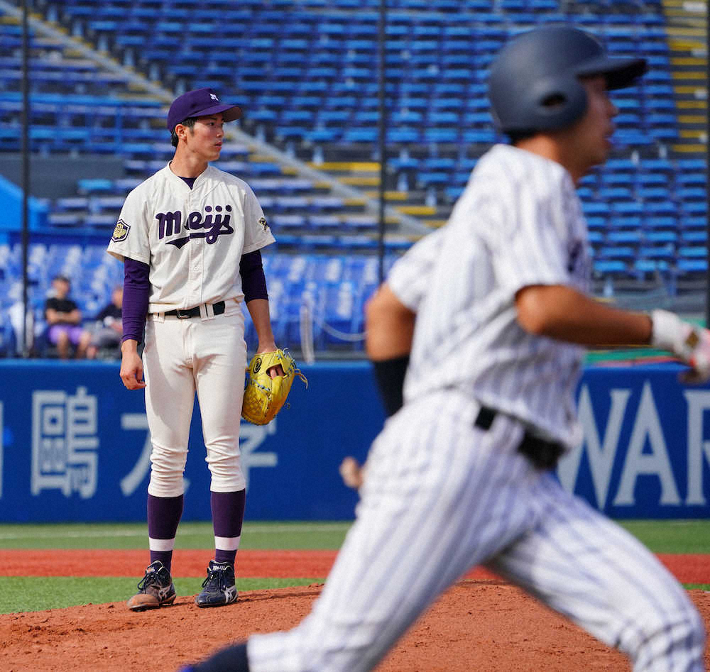 明大・森下無念！3ラン浴び6回途中降板「最後と思ってマウンドに上がった」