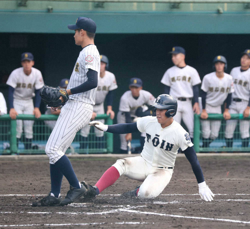 【画像・写真】大阪桐蔭　春夏連続4強の明石商下しセンバツ確実、中森攻略し逆転勝ち