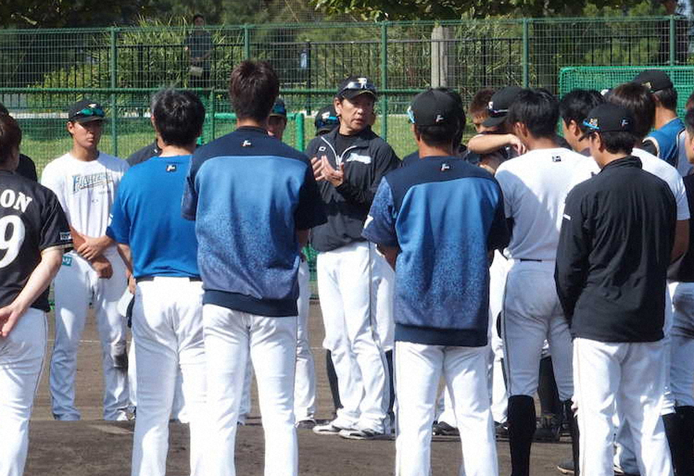 日本ハム　栗山　来春実戦1クール繰り上げ「時間がない」