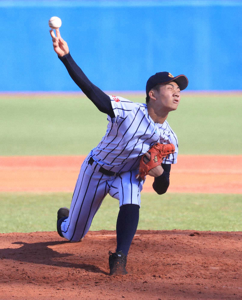 白樺学園が初勝利　片山完投惜しい9回途中3失点