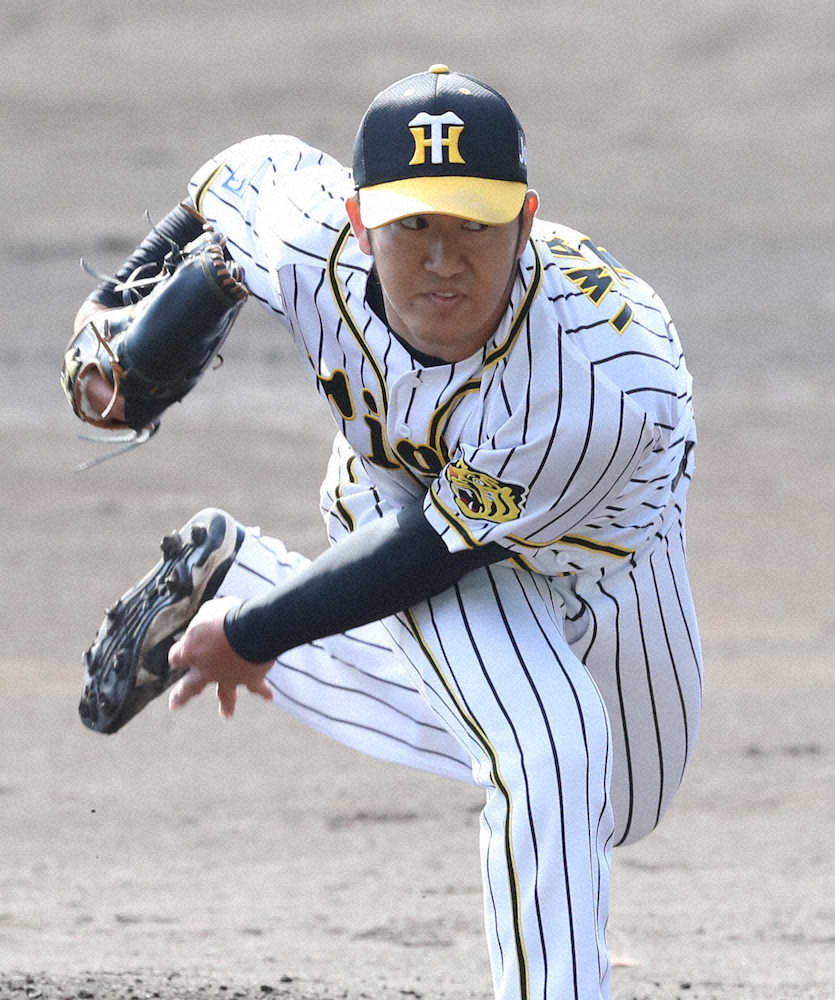 阪神　岩貞　2回完全の快投「直球中心で思った通りの投球ができた」