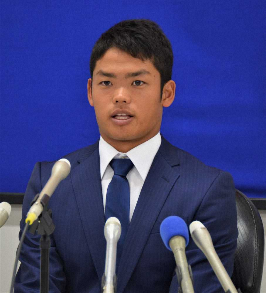 中日・根尾、初の契約更改は200万円減「思ったようにいかなかったシーズン」