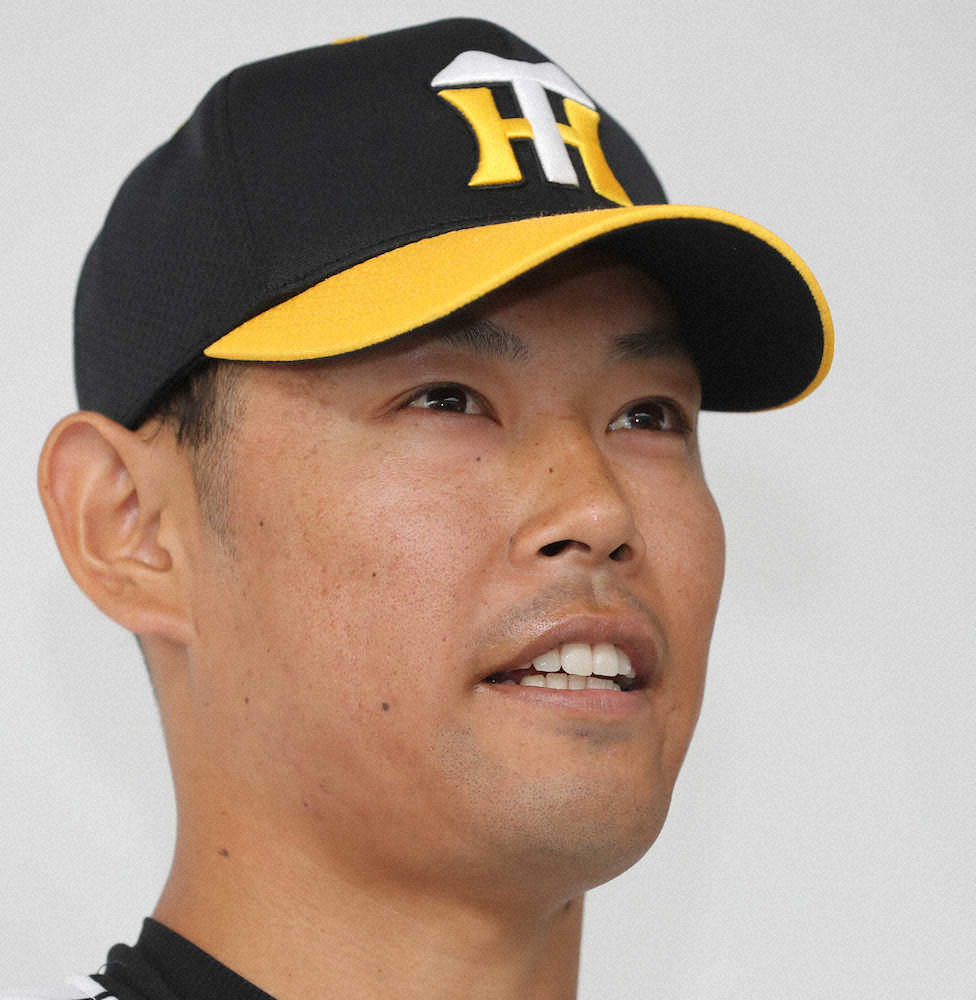 阪神・原口、大腸がん「ステージ3b」だった　報道陣へ「深刻なことではない。ポップに聞いて」