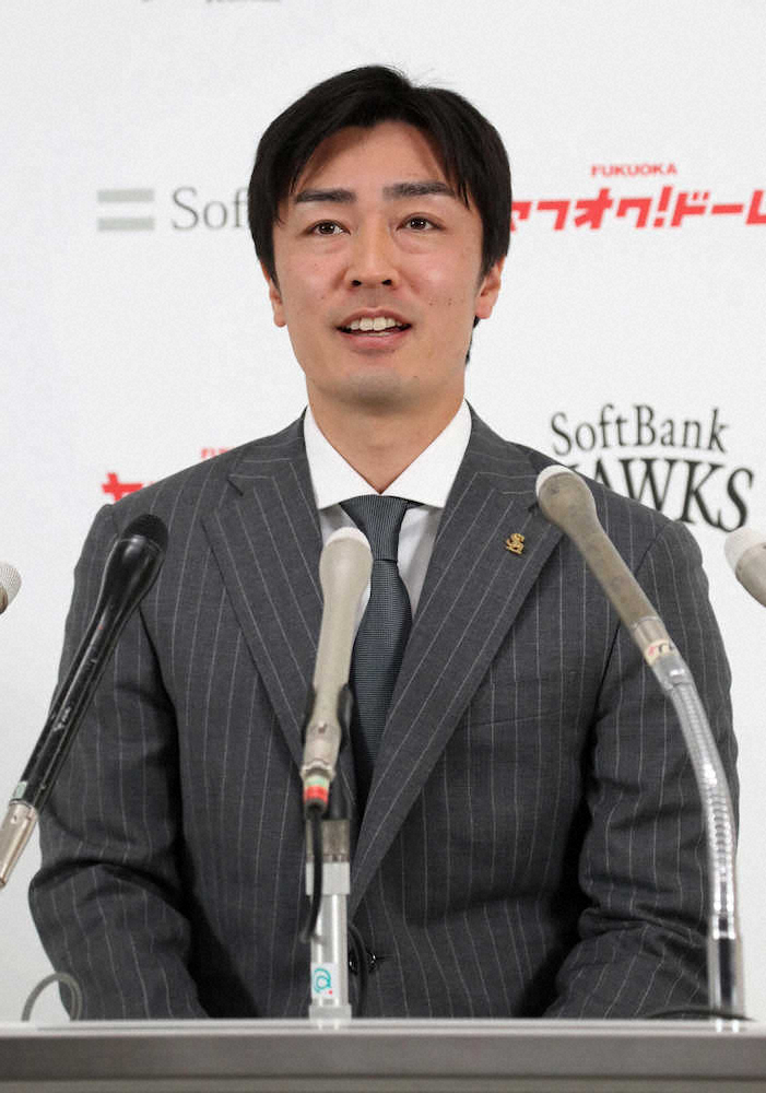 ソフトB和田、現状維持1億円で更改　松坂との投げ合い「楽しみ」