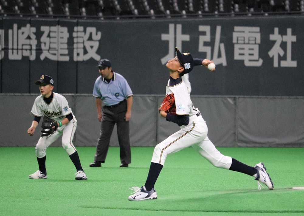 オリックスJr福田拓翔、2回完全救援で勝利貢献　自己最速に迫る121キロマーク