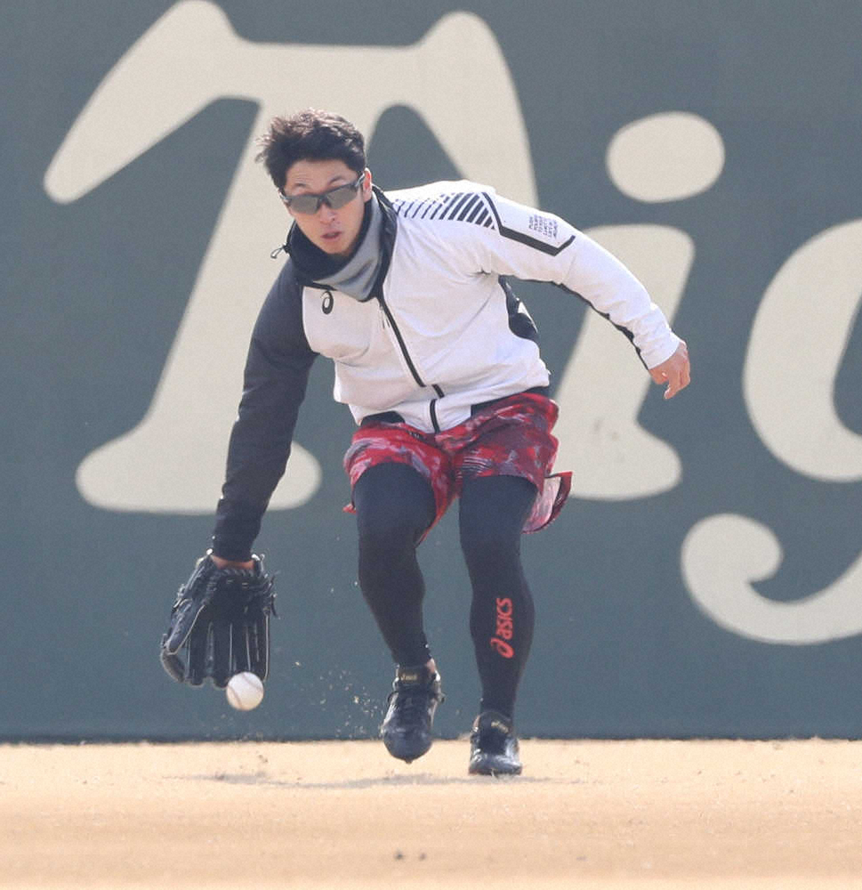 阪神・近本　大震災から25年…1・17誓い新た「野球を精いっぱい頑張って元気を与える」