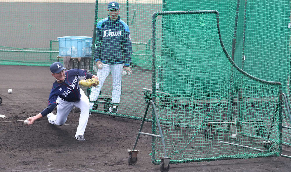 【画像・写真】西武“レオリューション”!「牧田2世」3年目・与座“高速投法”で先発ローテ名乗り!