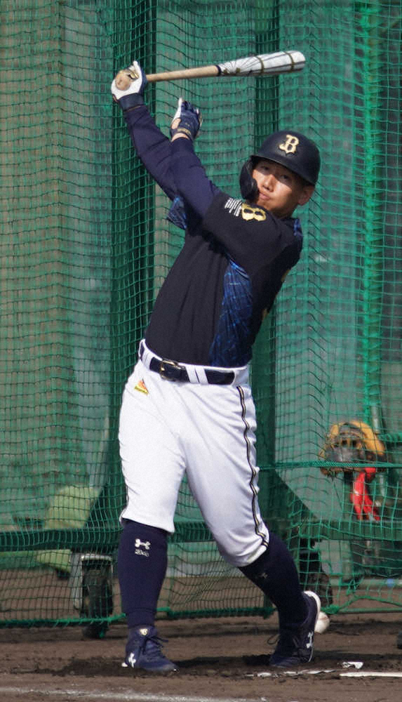 オリックス・吉田正、9日紅白戦出る!フォーム改良中で志願「守備にも就きたい」