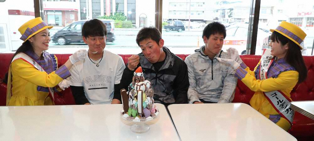 ヤクルト新人3選手が沖縄の休日満喫「貴重な体験できた」