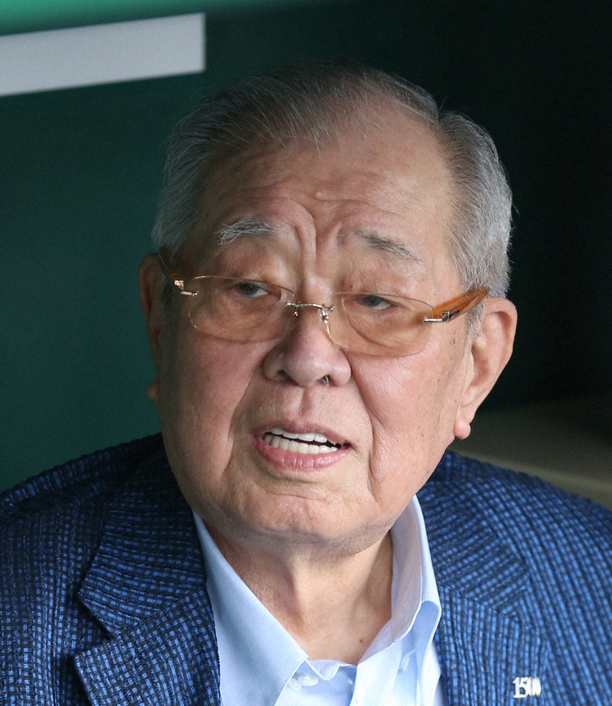 楽天、野村克也さん死去を発表　立花陽三球団社長も追悼