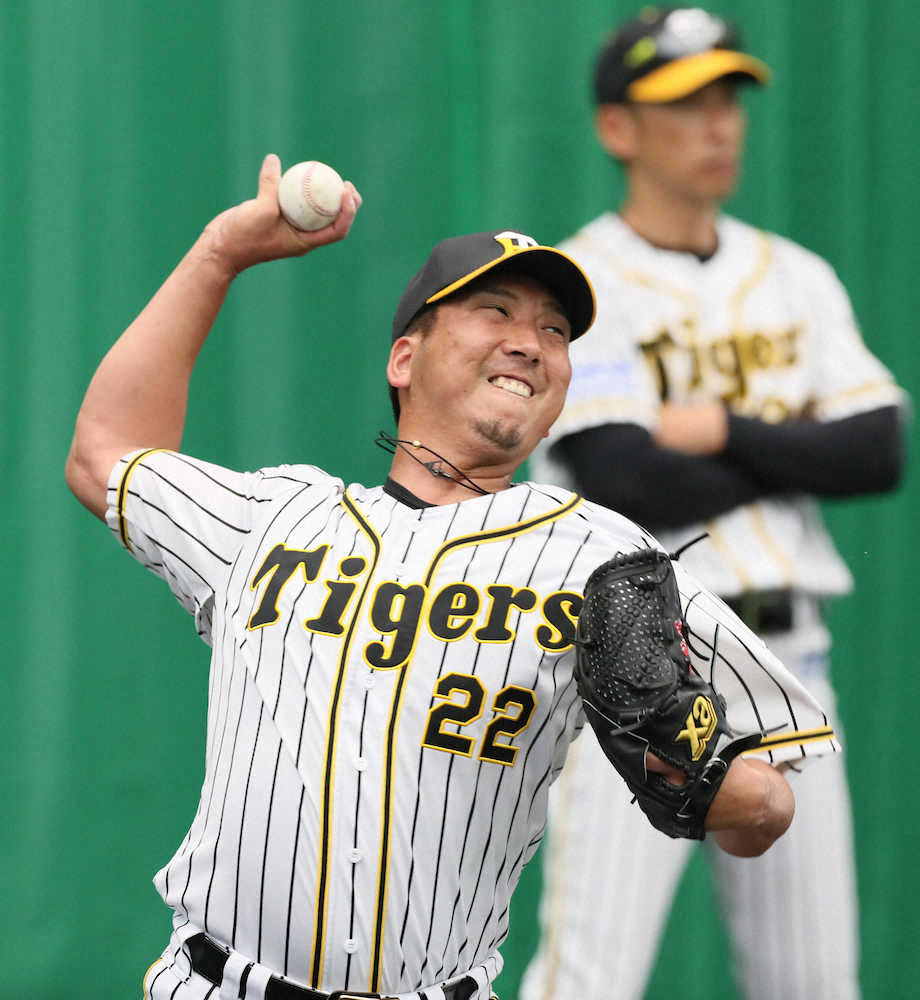 阪神・藤川　16日の野村氏の追悼試合「考え、感じて投げます」