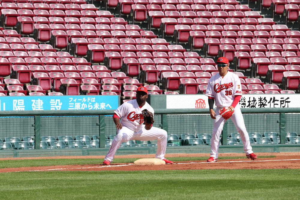 広島・ピレラ　4日から“三塁最終テスト”　本職は外野も「勝利に貢献できる場所で出場したい」