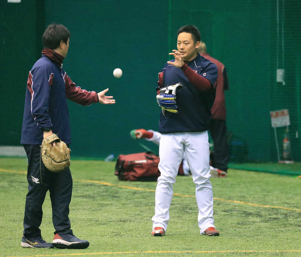 楽天・松井、打球直撃の影響も…「投げるのは大丈夫。問題はこれ」