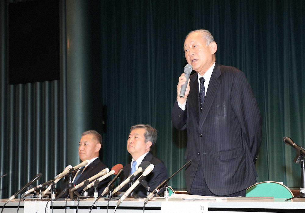 高野連・八田会長　センバツ出場予定校に救済措置の検討明らかに