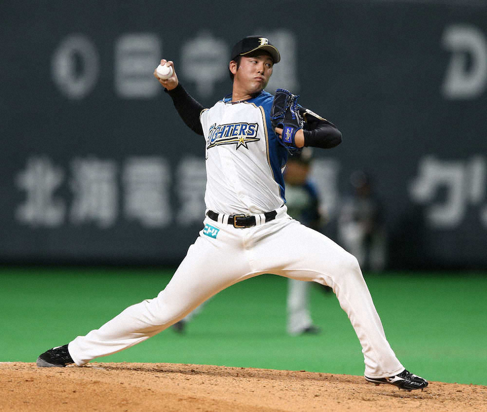 日本ハム育成3位長谷川、支配下登録へ5戦連続無失点！栗山監督「必死さ伝わってくる」