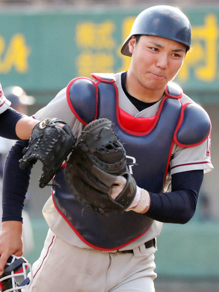 立命大・栄枝“古田道”歩む!二塁送球最速1・8秒台の強肩「早く野球がしたい」