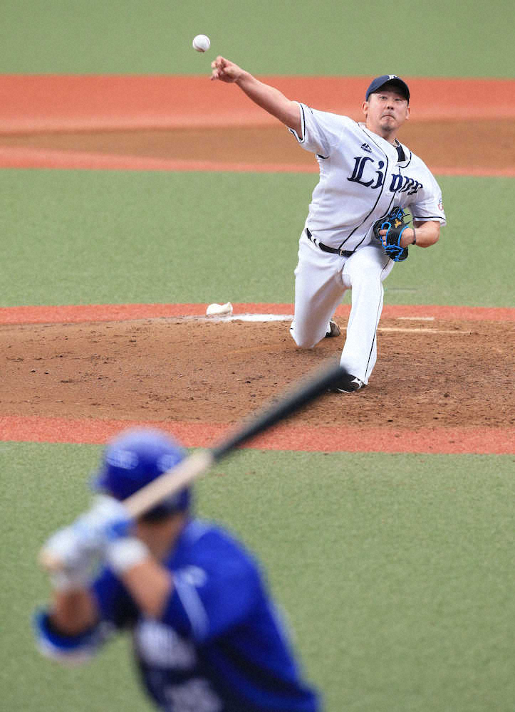 西武・松坂　古巣中日を1回無安打無失点　今後は2軍調整、辻監督「100球ぐらい投げられないと」