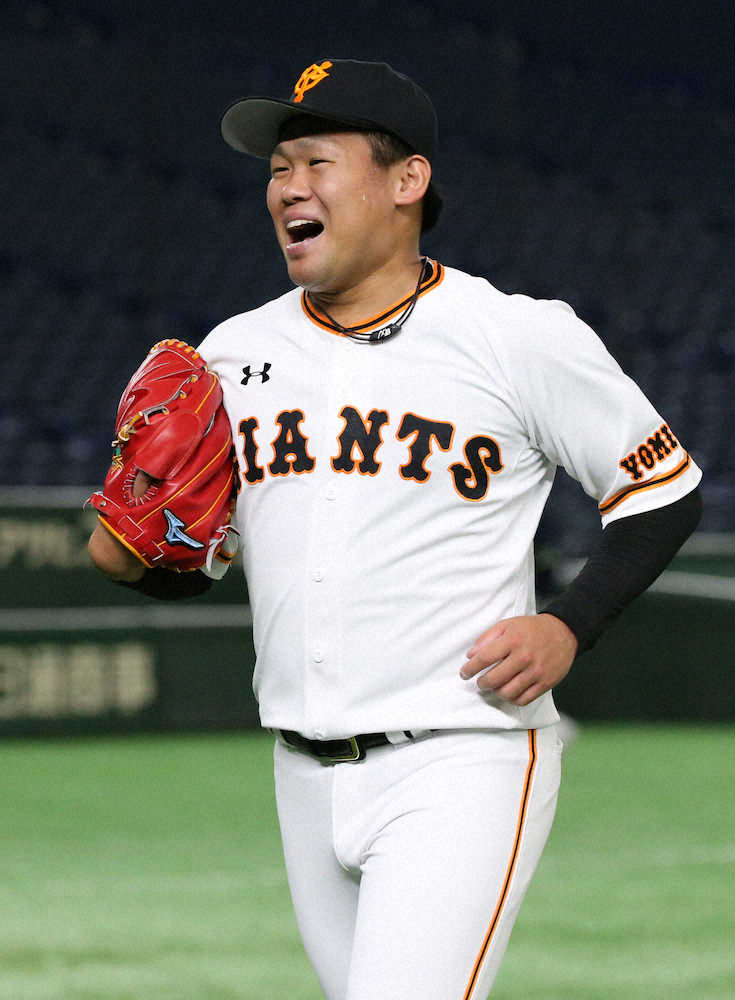 巨人・田口　強気の内角攻めで5回2失点「左のインコースに投げ切れた」