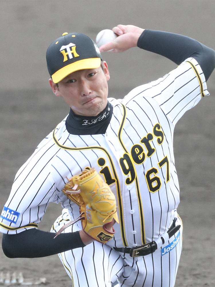 阪神・岩崎　1回無失点2K 順調な仕上がりぶり披露