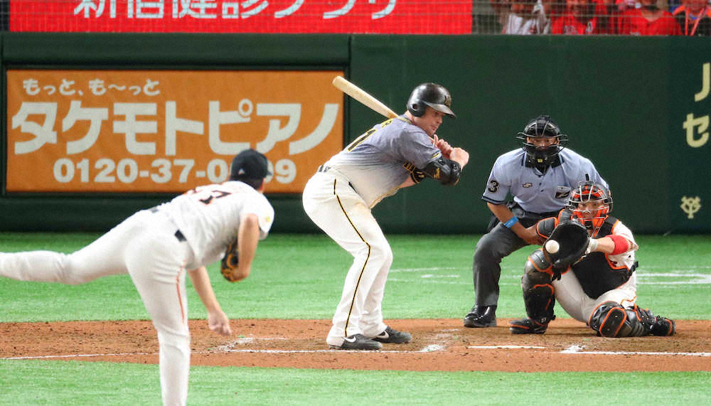 森繁和氏　左打てない阪神・ボーアに逆方向の発想ない　2度の満塁機に凡退